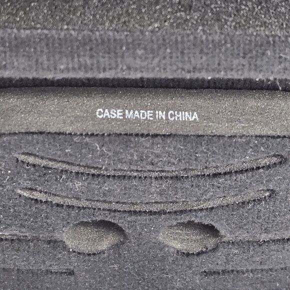 Oakley Razor Wire Black Sunglass Hard Case Embossed Zippered - Picture 10 of 10